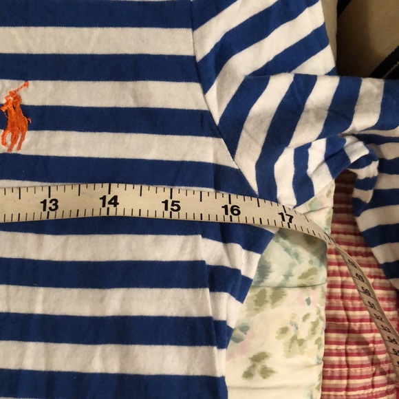 Ralph Lauren Sport striped 3/4 long sleeve L - Picture 5 of 10